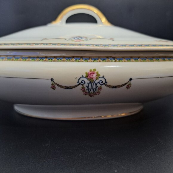 Noritake Laureate Covered Oval Serving Tureen Vintage - Picture 14 of 16